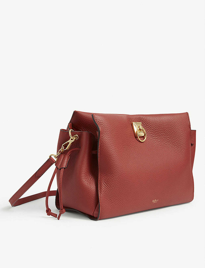 Mulberry Iris leather top handle bag ShopStyle