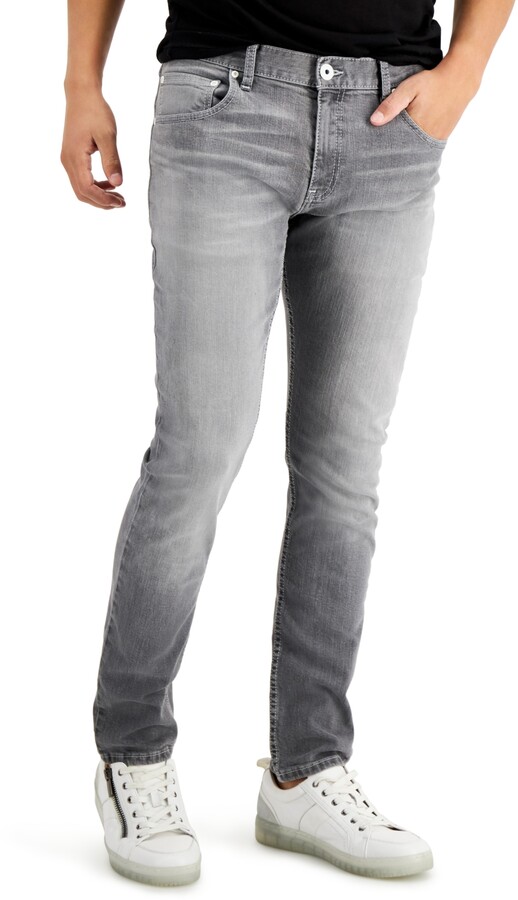 Grey Skinny Jeans Light Men | Shop the world's largest collection of  fashion | ShopStyle