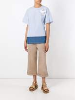 Thumbnail for your product : No.21 flared cropped trousers