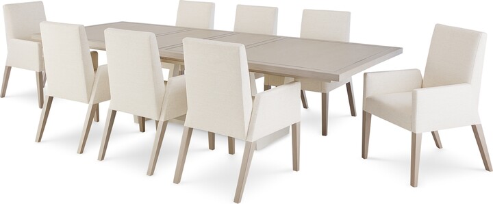 Stratum 9pc Dining Set (Table + 8 Chairs)