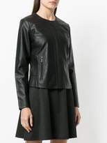 Thumbnail for your product : Armani Exchange zipped fitted jacket
