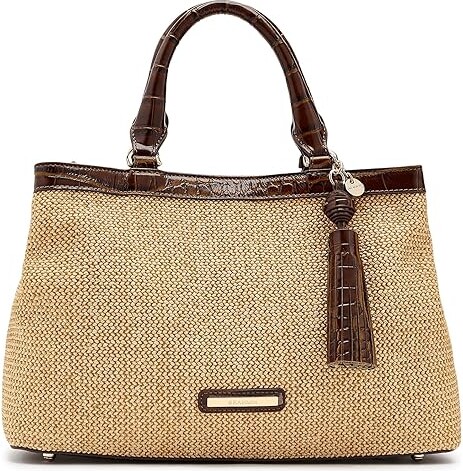 Brahmin Small Denise Cross Body Women's Handbags Pecan 1 Leather