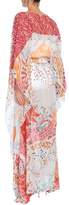 Thumbnail for your product : Roberto Cavalli Embroidered Tulle And Printed Silk-chiffon Kaftan