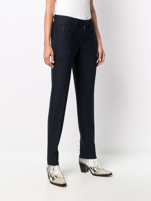 Zadig & Voltaire Tailored Trousers With Sparkle Embellishment
