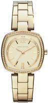 Thumbnail for your product : Armani Exchange Gold Dial and Gold IP Plated Bracelet Ladies Watch