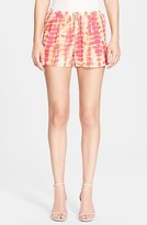Thumbnail for your product : Haute Hippie 'Summer' Tie Dye Silk Shorts