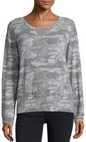Thumbnail for your product : Monrow Camouflage-Print Sweatshirt