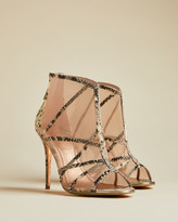 Thumbnail for your product : Ted Baker TAMINAA Caged mesh detail sandals