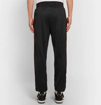 Givenchy Logo-Trimmed Fleece-Back Jersey Drawstring Sweatpants - Men - Black