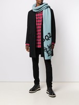 Thumbnail for your product : DSQUARED2 Deer Intarsia Scarf