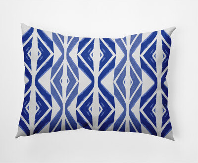 e by design Outdoor Square Cotton Pillow Cover & Insert