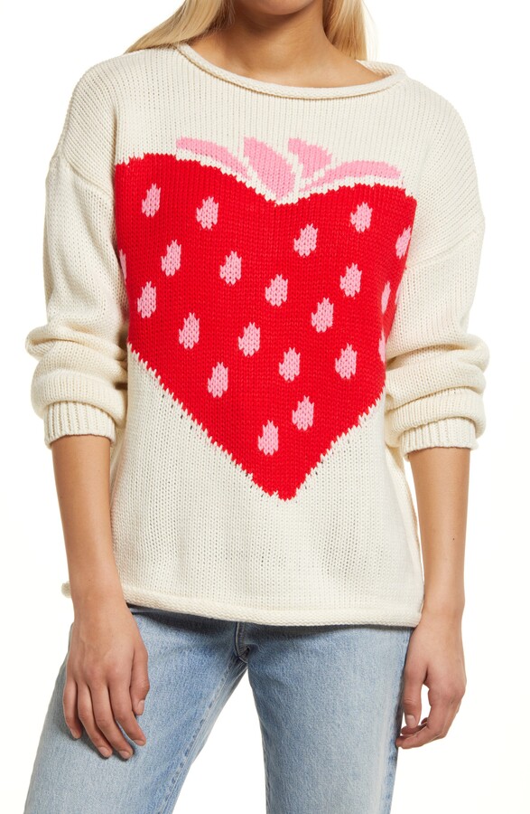 Heart Intarsia Sweater | Shop the world's largest collection of 