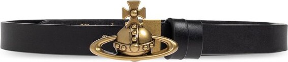 Vivienne Westwood Logo Buckled Belt