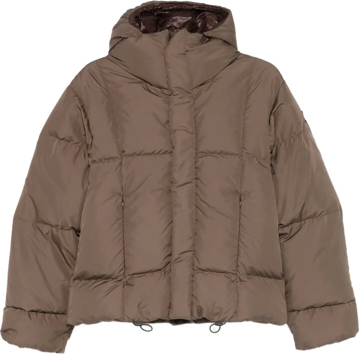 Bacon W Oaks Gda hooded quilted jacket