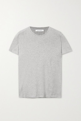 Ninety Percent Jenna Organic Cotton-jersey T-shirt - Gray
