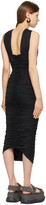 Thumbnail for your product : pushBUTTON SSENSE Exclusive Black Ruched Cut-Out Dress