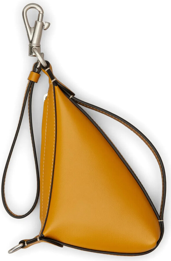 Tod's Triangular Leather Purse