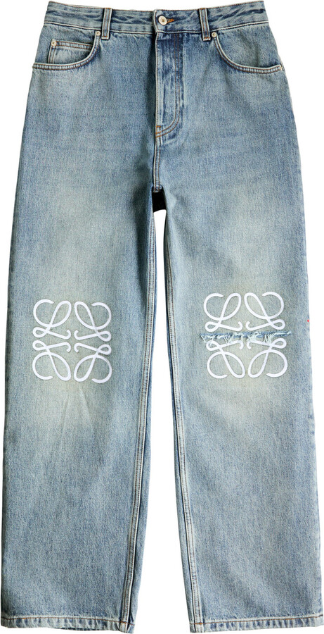 Loewe Anagram Wide-leg Jeans