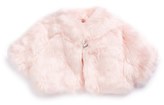 Thumbnail for your product : Biscotti Faux Fur Shrug (Baby Girls)