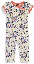 Thumbnail for your product : Tea Collection 'Art Naji' Flutter Sleeve Dress (Baby Girls)