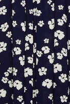 Thumbnail for your product : Baum und Pferdgarten Asayo pleated floral-print crepe midi dress