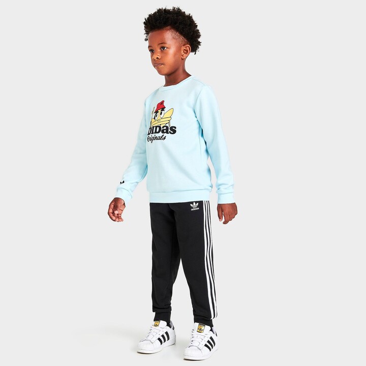 adidas Infant Treffy Crewneck Sweatshirt and Jogger Pants Set - ShopStyle