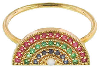 Andrea Fohrman Small Multi-Color Rainbow Ring