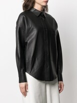 Thumbnail for your product : S.W.O.R.D 6.6.44 Pointed Collar Shirt Jacket