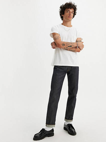 Levi's 1947 501 Original Fit Selvedge Men's Jeans - Rigid - ShopStyle
