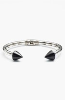 Thumbnail for your product : Eddie Borgo Inlaid Bicone Hinged Cuff