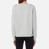 Thumbnail for your product : Maison Scotch Women's Crew Neck Sweatshirt with Lace Applique