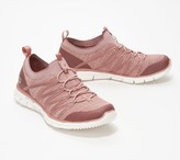 skechers bungee slip on knitted