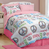 Thumbnail for your product : Veratex Peace and Love Comforter Set