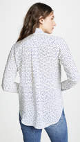 Thumbnail for your product : Stripe & Stare Navy Star Button Down