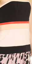 Thumbnail for your product : J. Mendel Multicolor Strapless Dress
