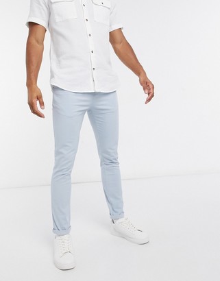 pastel blue chinos