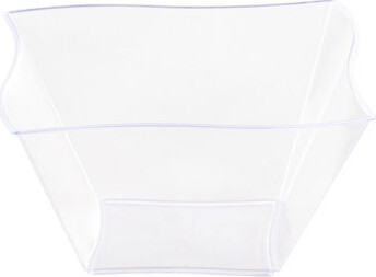 Smarty Had a Party Clear Wave Plastic Soup Bowls (14 oz.)