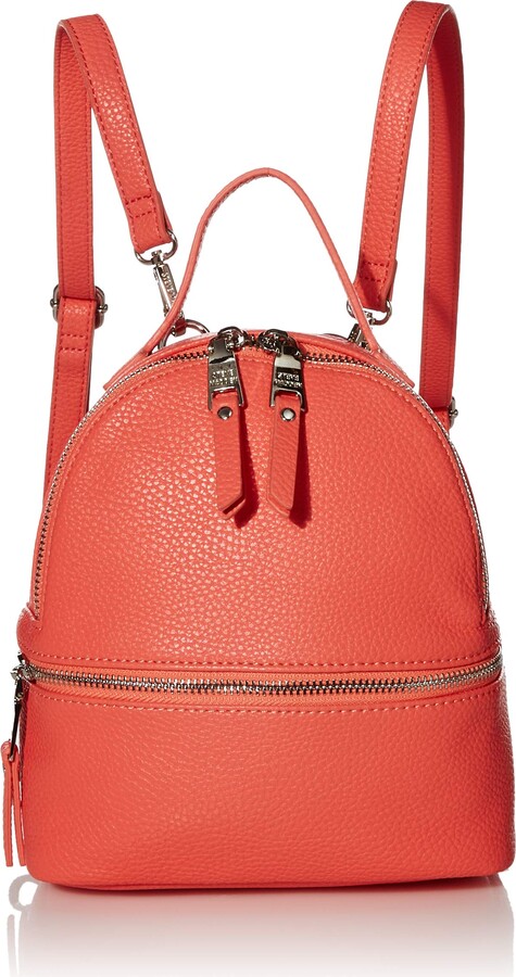 steve madden red mini backpack