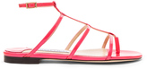 Thumbnail for your product : Jimmy Choo Doodle Patent Leather Thong Sandals