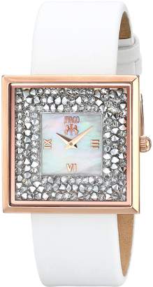 Jivago Women's Fashion JV7412 Brillance-S Collection Mother Of Pearl Dial Quartz Analog Watch