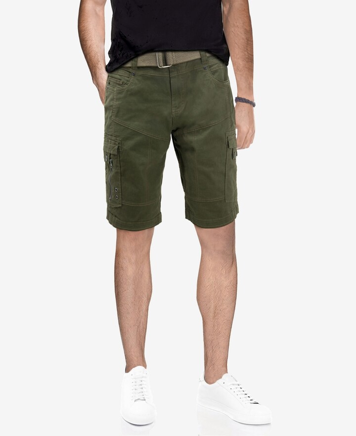 XRay Men's Belted Stretch Twill Cargo Short ShopStyle