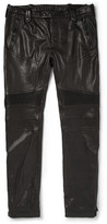 Thumbnail for your product : Belstaff Westmore Slim-Fit Leather Biker Trousers