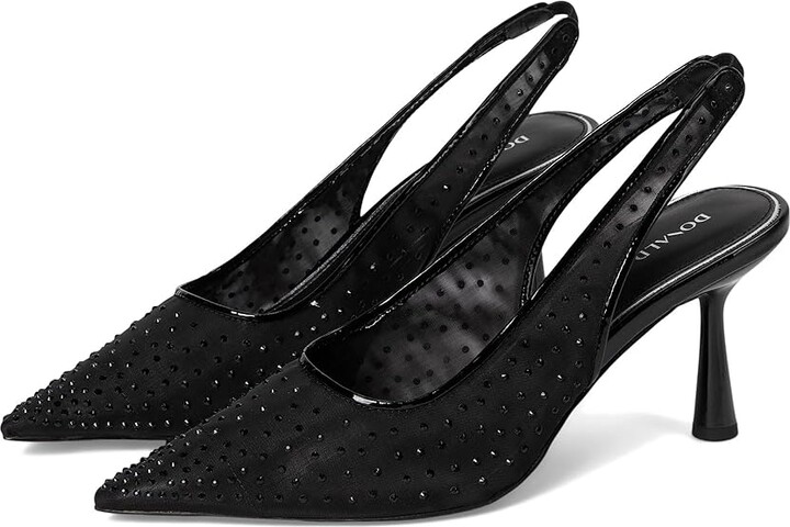 Donald J Pliner Eloisesp Women's Shoes Black : 6.5 M Textile