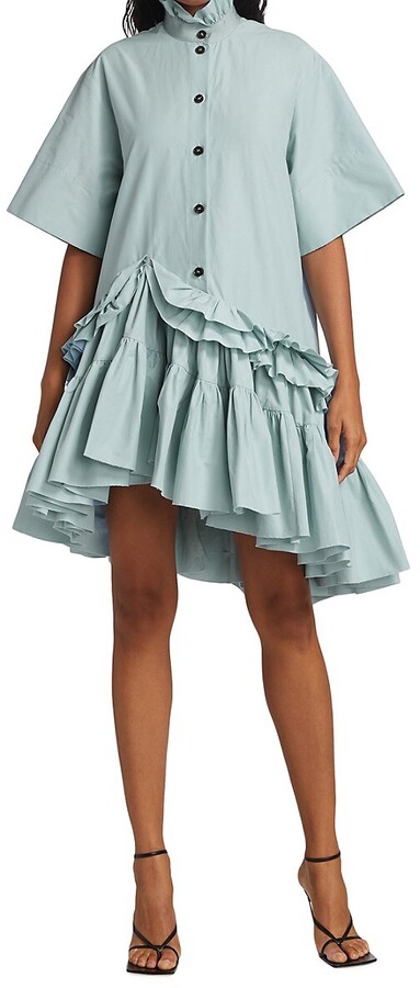 Ruffle Shirt Dress | Shop the world's largest collection of 
