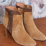 Thumbnail for your product : Petite Mendigote Rafiki Suede Heeled Boots