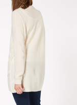 Thumbnail for your product : Tu clothing Oatmeal Cross Front Wrap Jumper