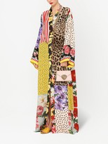 Thumbnail for your product : Dolce & Gabbana multi-panel V-neck dress