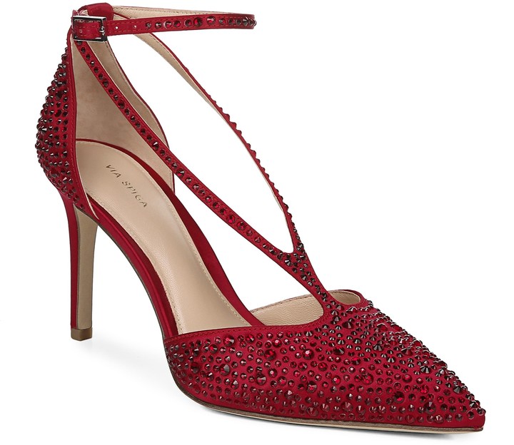 via spiga red pumps