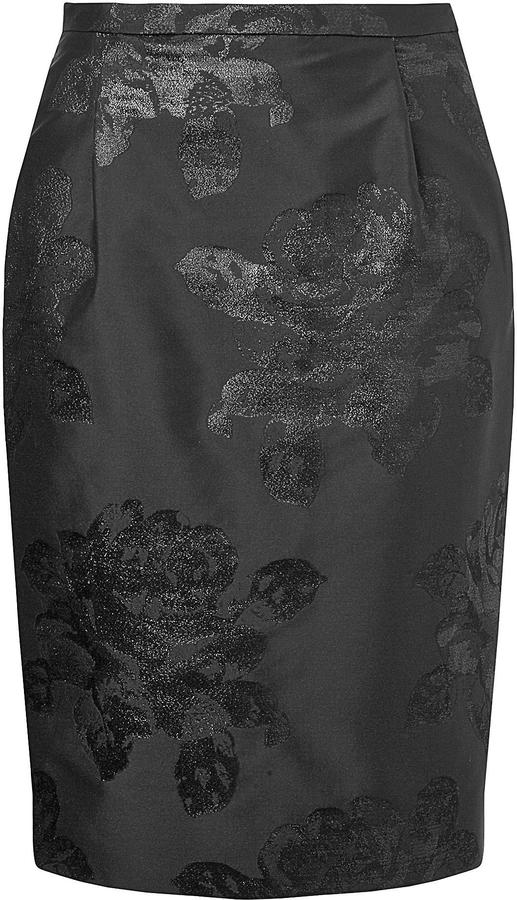 LK Bennett Lichen Jacquard Skirt - ShopStyle