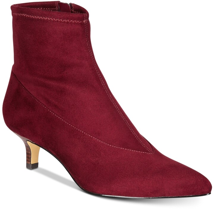 Burgundy Booties | Shop the world's largest collection of fashion 